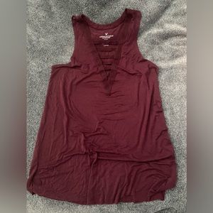American Eagle sleeveless V-Neck Tunic size Small